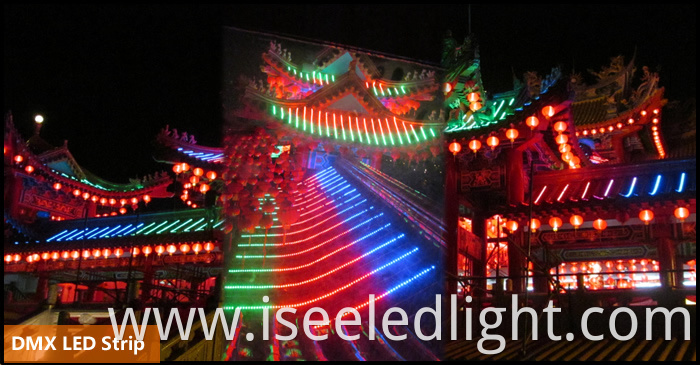 DMX LED strip outdoor